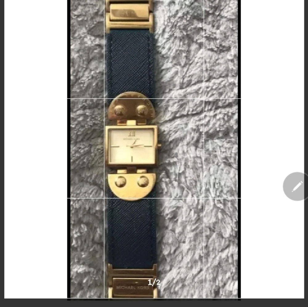 Michael Kors Navy Blue Watch